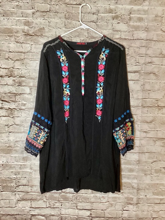 Johnny Was Tops - Johnny Was Dolora Embroidered Tunic top